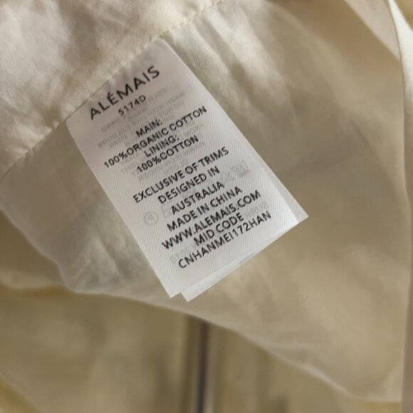 Alemais White Marine Mini Dress - Picture 14 of 14